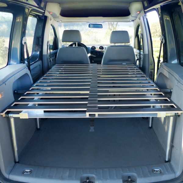 LikeCamper M190 folding bed base ideal for camping compact vans