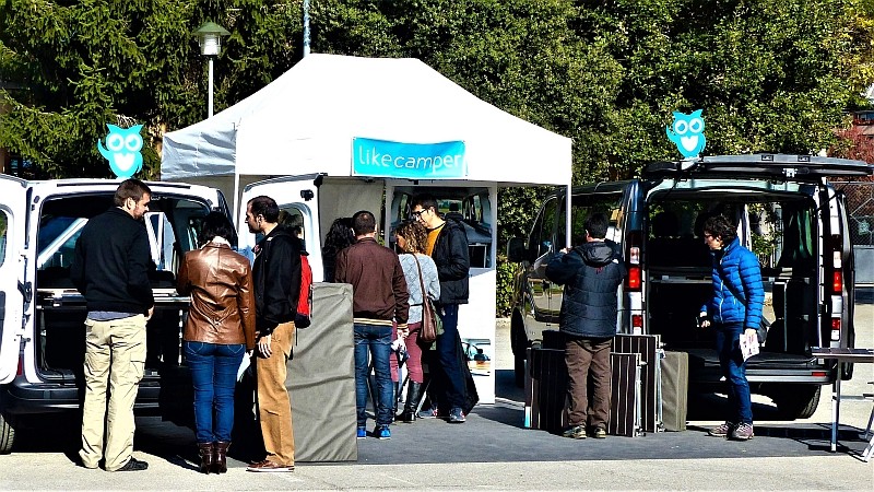 Stand de LikeCamper en la feria de Montaña de Vic-Collsacabra 2016 Stand de LikeCamper en la feria de Montaña de Vic-Collsacabra 2016